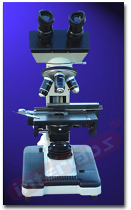 Binocular Inclined Research Microscope
