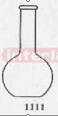 GG17 BOILING FLASK flat bottom