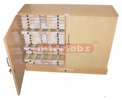 MICROSCOPE SLIDE CABINET Capacity 500 Slides