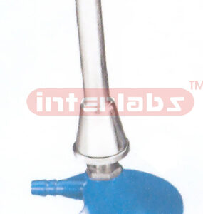 BURNER TECLU with circular cast metal base of about 80mm