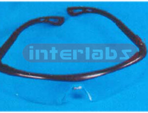 SAFETY GOGGLES - with Clear Transparent Arms