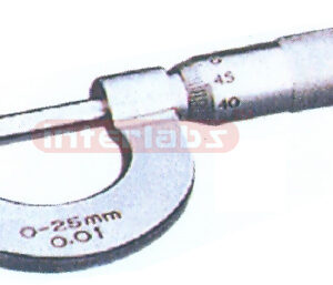 MICROMETER (SCREW GAUGE) 0-25 x 0.01mm