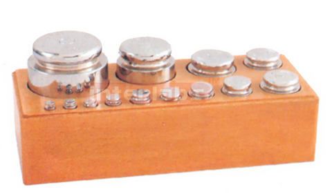 MASSES SET. GENERAL PURPOSE.CHROME PLATED - 2000g