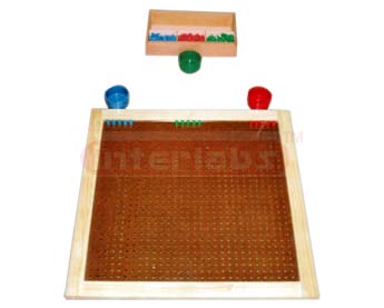 Peg Board with Peg boxes Exporter & Educational Laboratory E