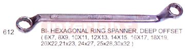 HEXAGONAL RING SPANNER DEEP OFFSET Exporter & Educational La