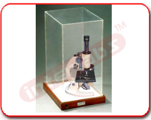 MICROSCOPE / INSTRUMENT COVER (PERSPEX) Exporter & Physics L