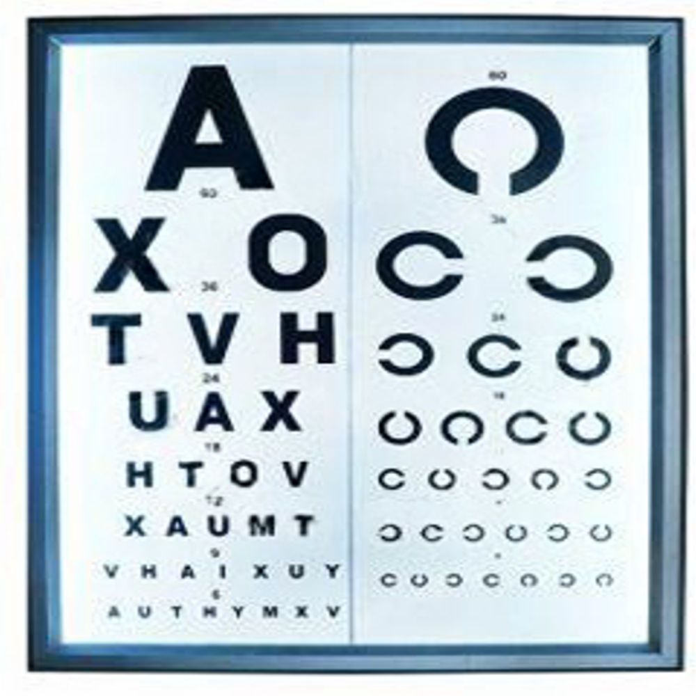 3 Meter LED Vision Chart | Interlabs